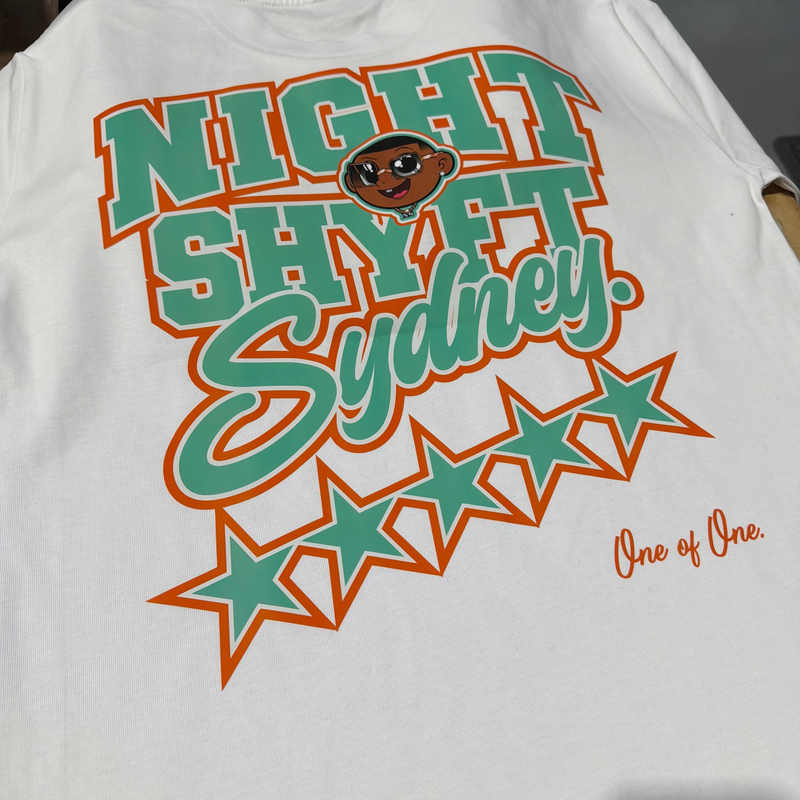 5 Stars - Orange & Aqua