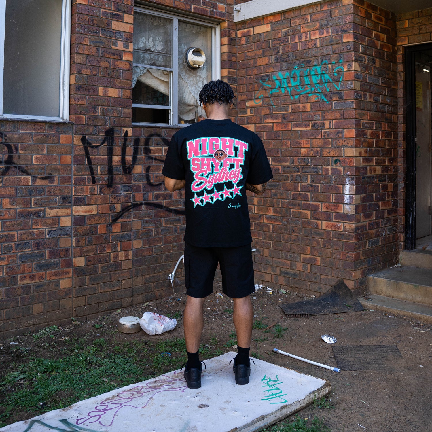 5 Stars - Pink & Aqua