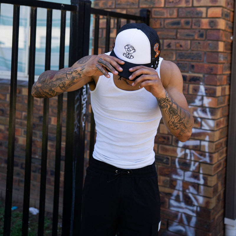 Baby Sketch Hat - Black