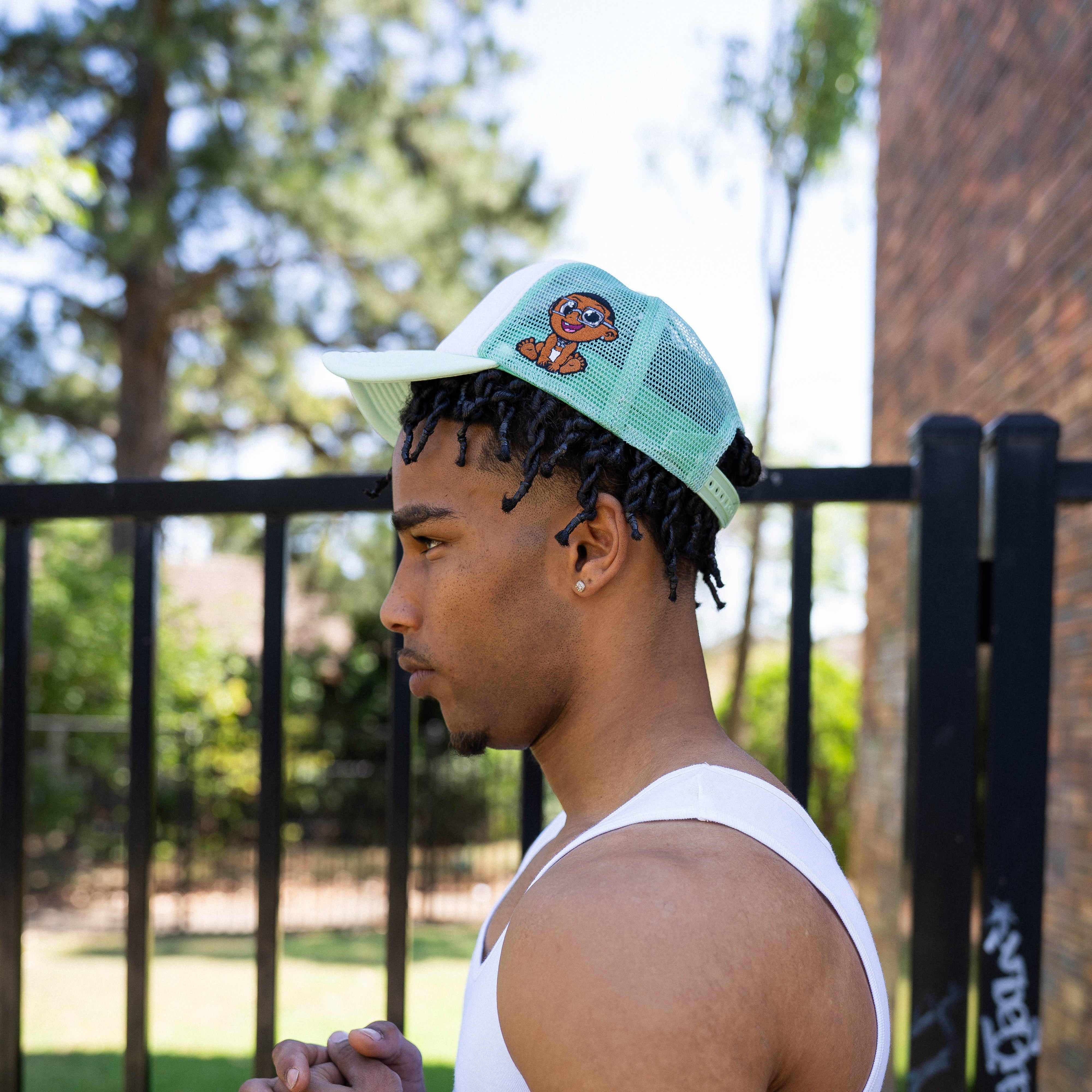 Baby Sketch Hat - Mint – NIGHT SHYFT