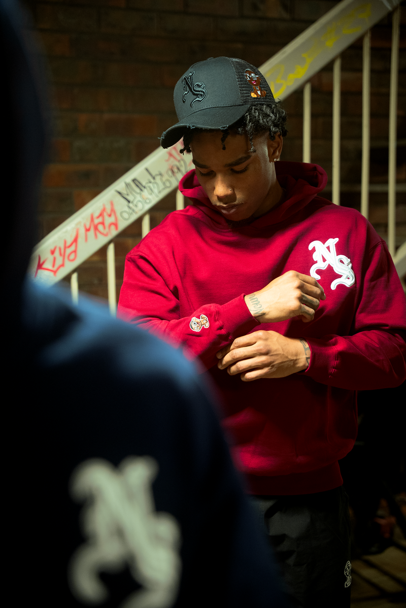 NS HOODIE (MAROON)