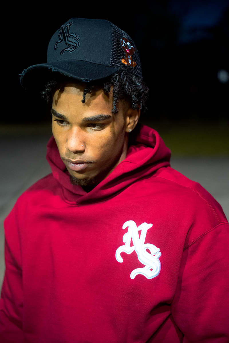 NS HOODIE (MAROON)