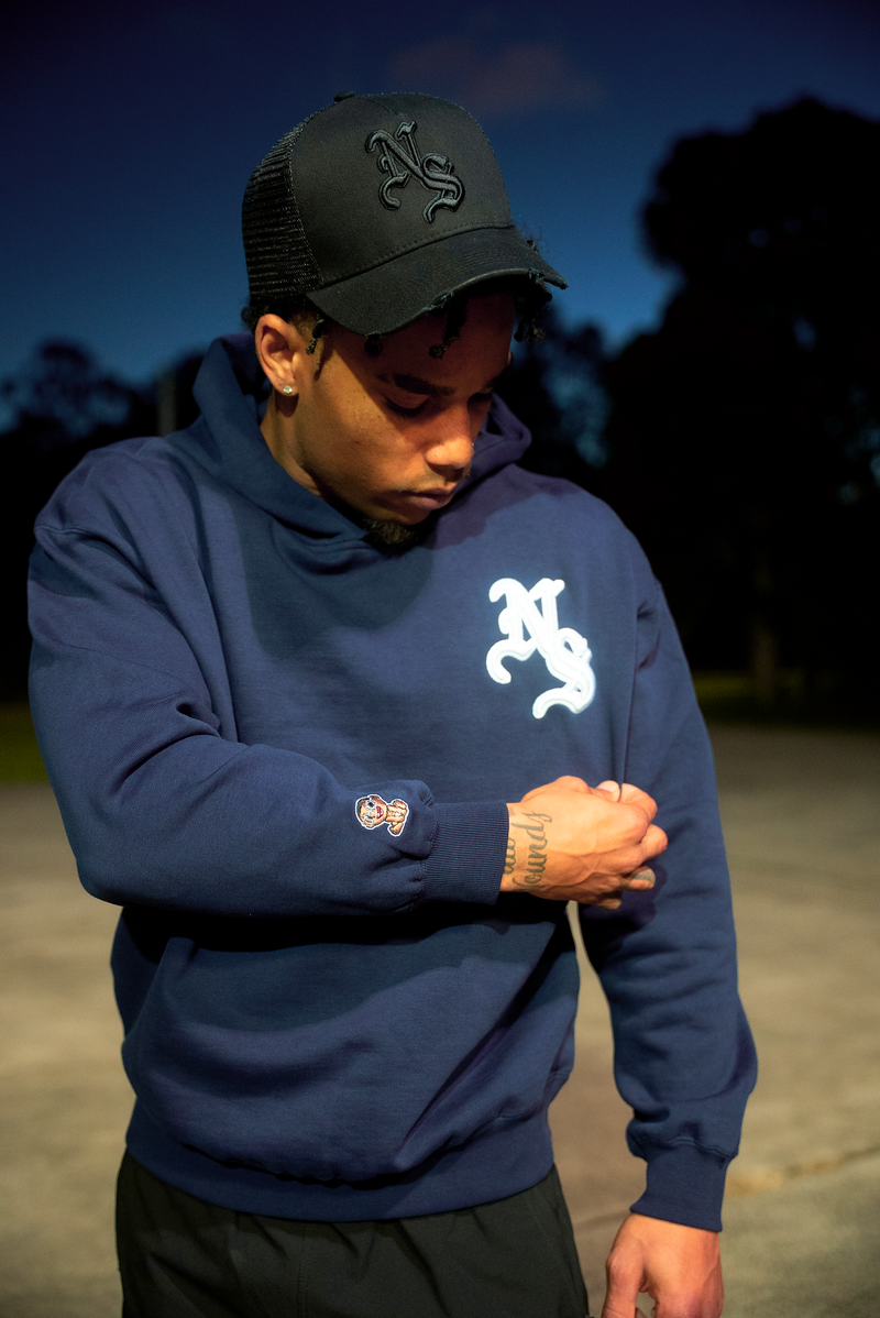 NS HOODIE (NAVY)