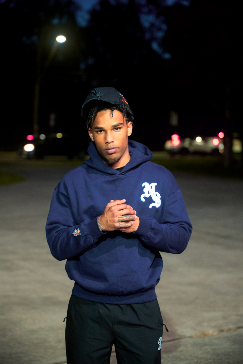 NS HOODIE (NAVY)