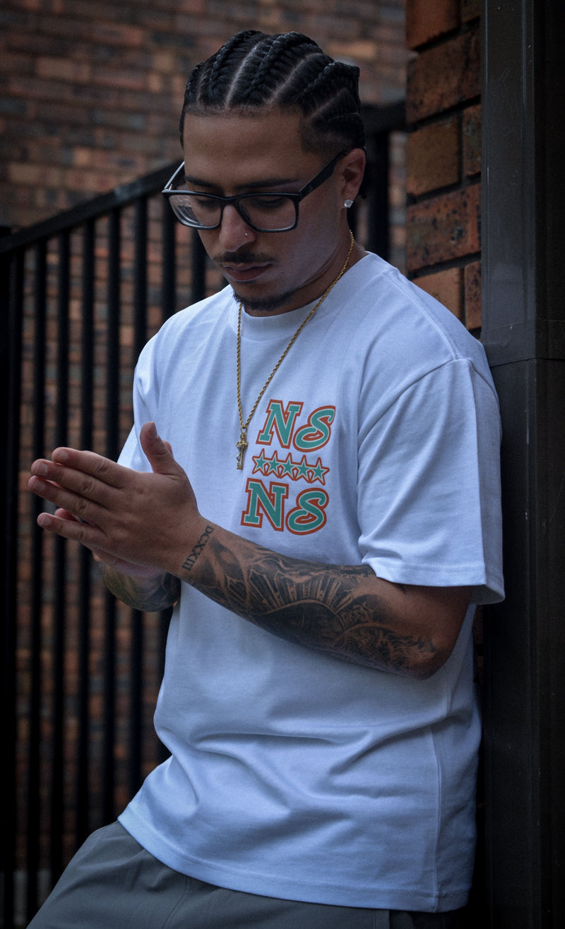 5 Stars - Orange & Aqua